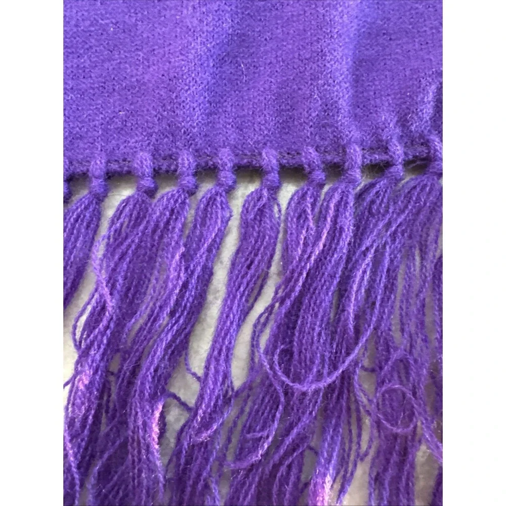 Vintage Chaps Ralph Lauren Winter Scarf Purple And Gold Minnesota Vikings Colors